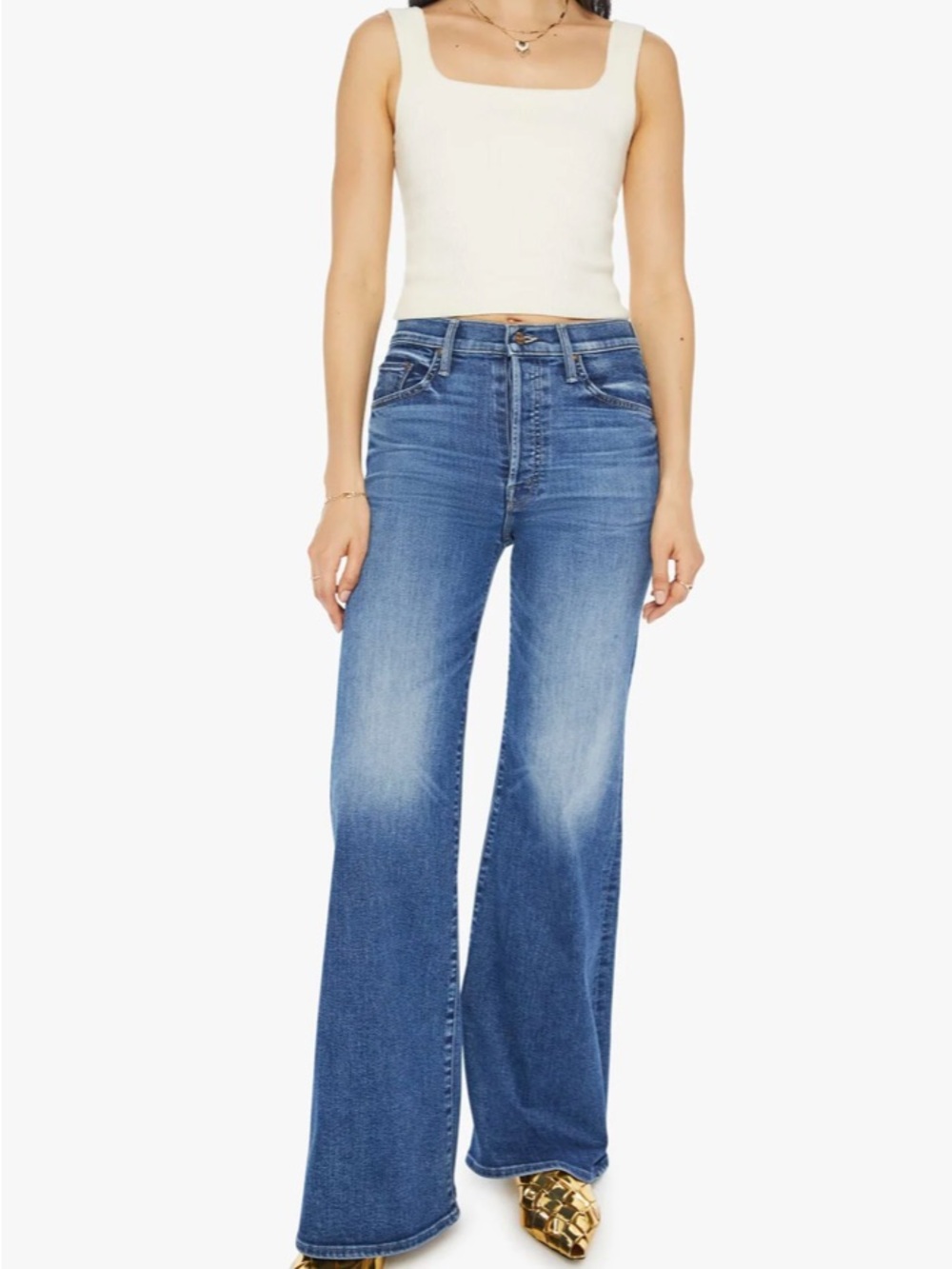 NWT- Mother The Tomcat Roller Jeans - Sixth Sense
